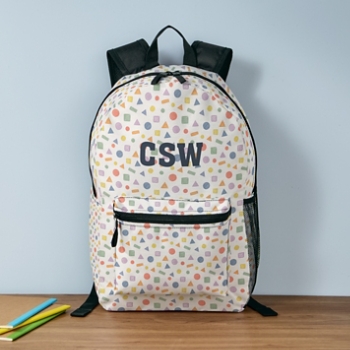 Confetti Shapes Backpack