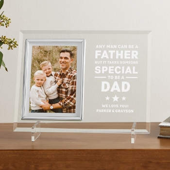 Dad is Someone Special Glass Frame