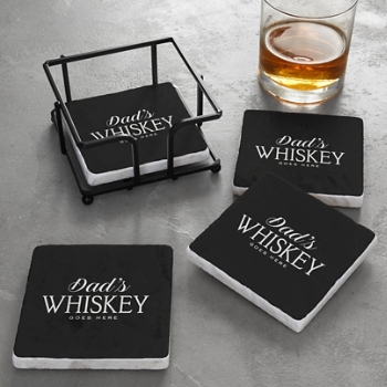 Dad's Choice Marble Coasters