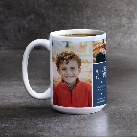 Favorite Moments Collage Photo Mug