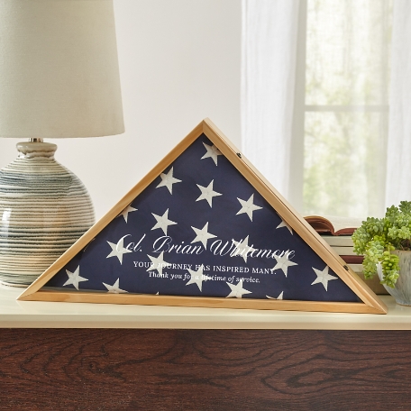 Proud Journey Flag Display Case