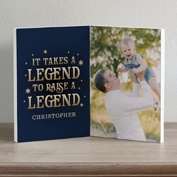 Raising a Legend Photo Panel
