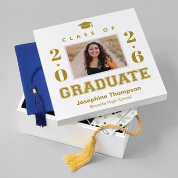 Graduation Memories Photo Keepsake Box