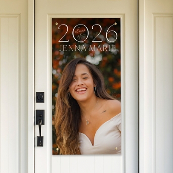 Sophisticated Success Graduation Photo Banner - 4ft