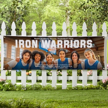 Custom Sport Team Photo Banner