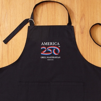 America250™ Logo Embroidered Apron