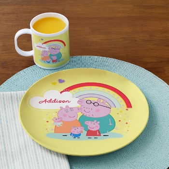 Peppa Pig Family Fun Tableware