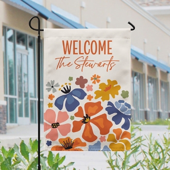 Warm Welcome Garden Flag