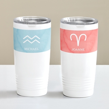 Zodiac Sign Insulated Tumbler