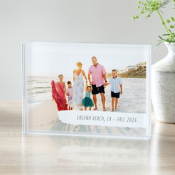 Favorite Place Photo Glass Block