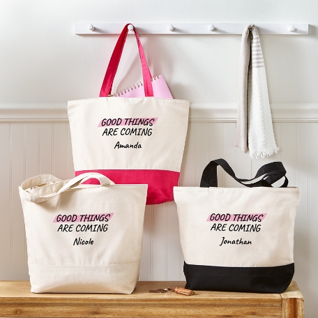Good Things Zippered Tote Bag