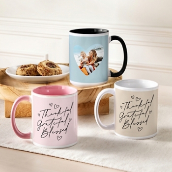 Gratitude Photo Mug