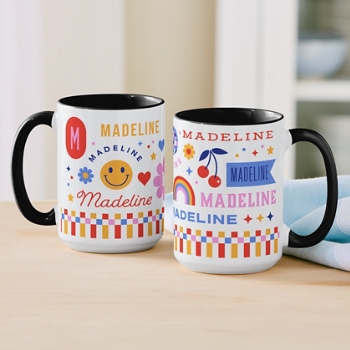 Groovy Name Mug