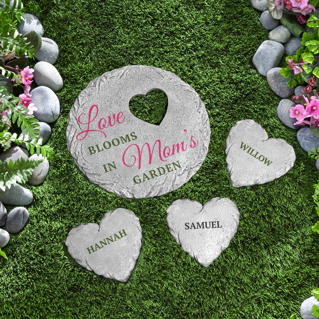 Love Blooms Garden Stone | Personal Creations