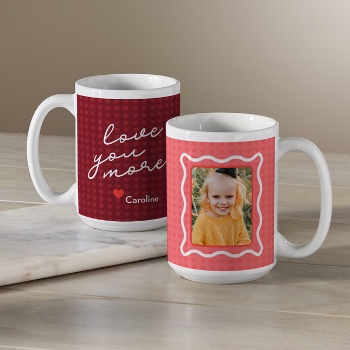 Love You Most Photo Mug