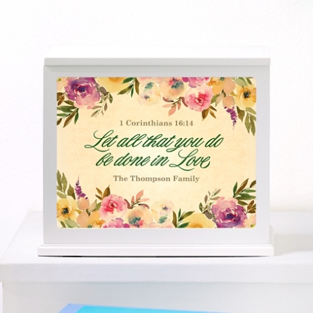 Floral Agape Love Accent Light