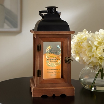 Heaven In Our Home Memorial Lantern