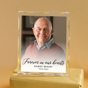 Lasting Legacy Photo Acrylic Block