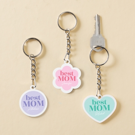 Best Mom Acrylic Keychain