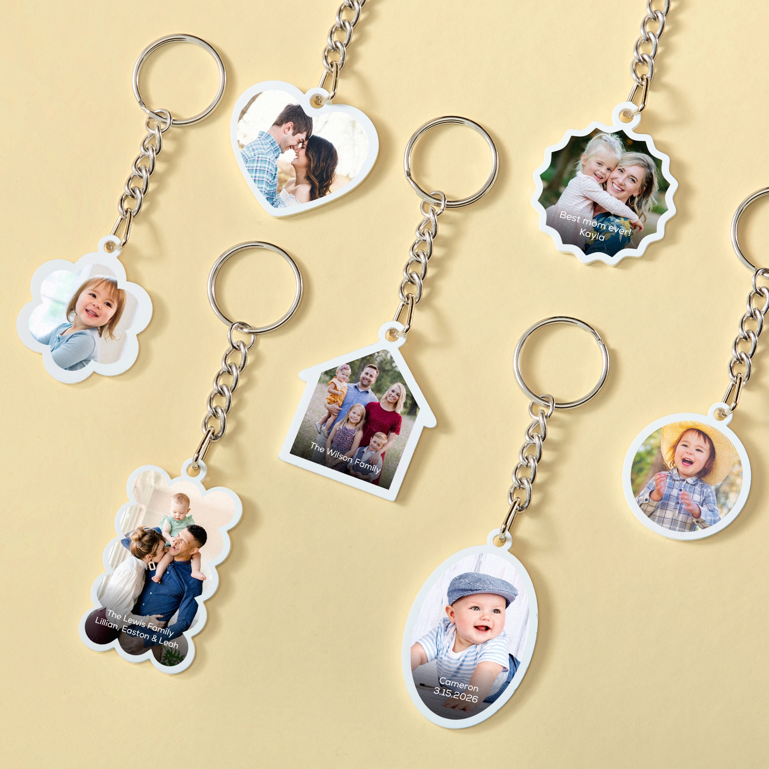 Custom Photo Acrylic Keychain