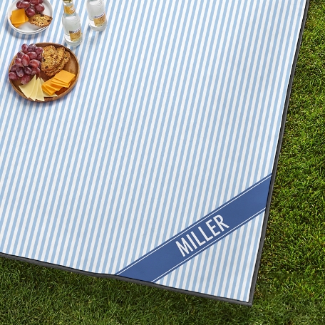 Summer Stripes Picnic Blanket