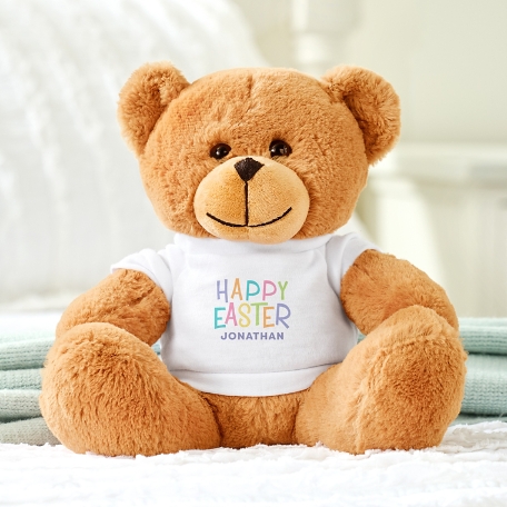 Plush Teddy Bear Gram Happy Easter T-Shirt