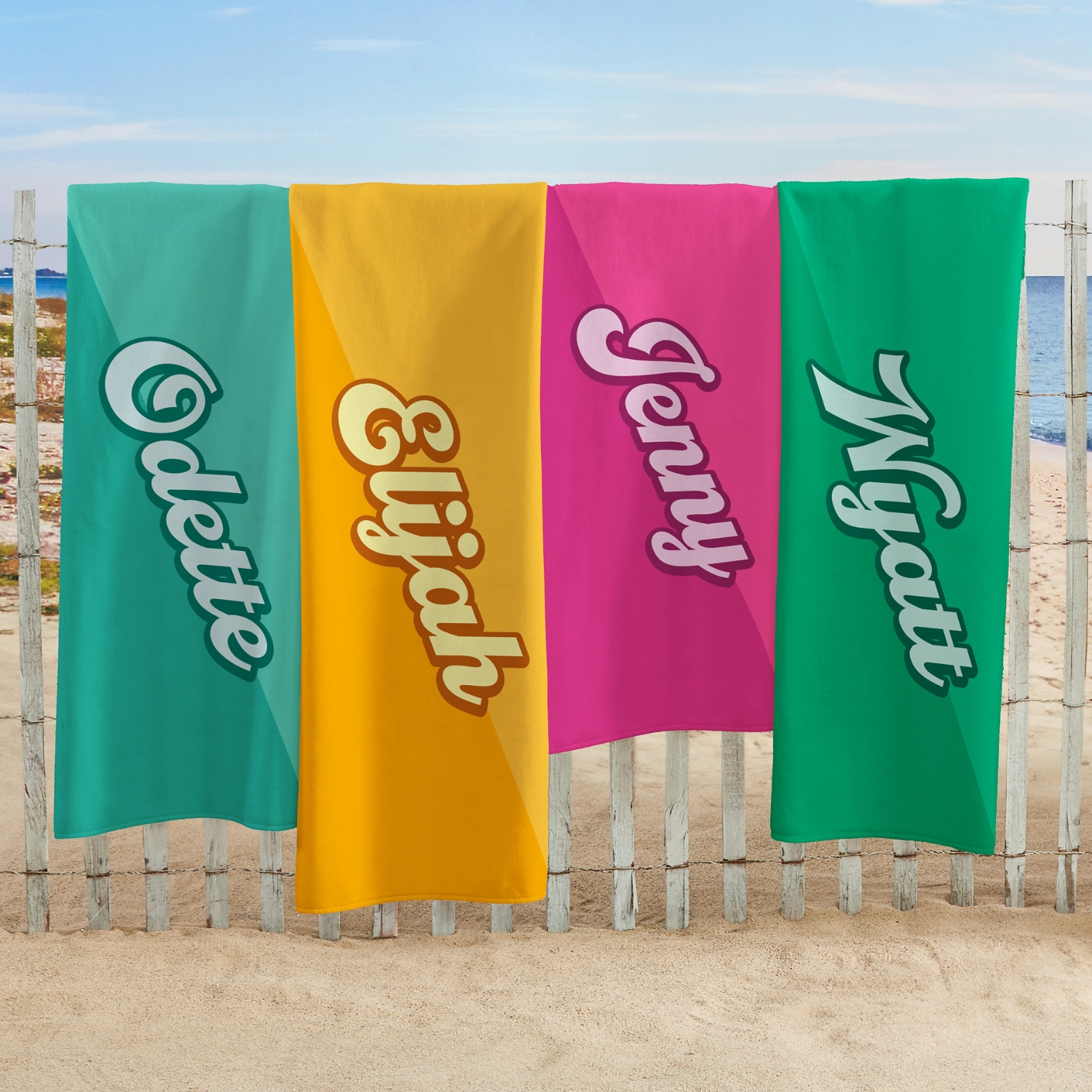 Throwback Summer Beach Towel