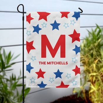 Simple Stars Garden Flag