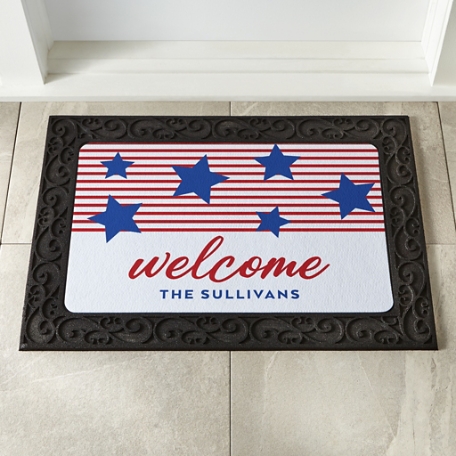Star Spangled Doormat