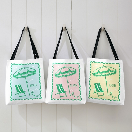 Beach Umbrella Tote Bag