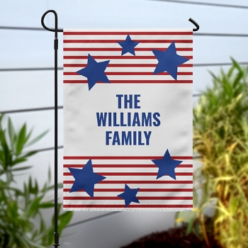 Star Spangled Garden Flag