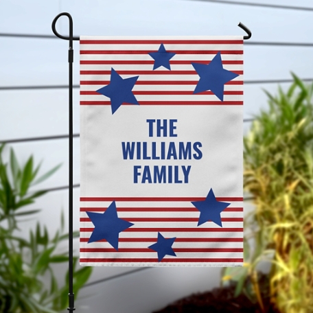 Star Spangled Garden Flag