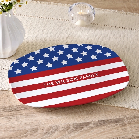 Stars and Stripes Platter