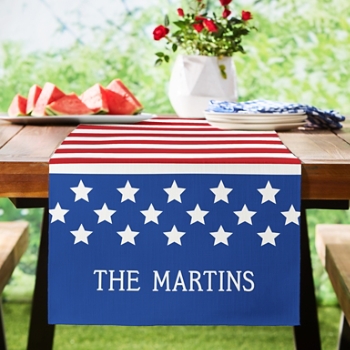 Stars and Stripes Table Runner