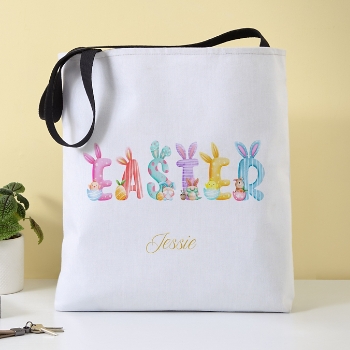 Easter Bunny Ears Tote Bag