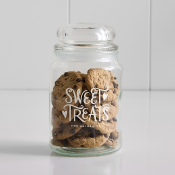 Love is Sweet Glass Treat Jar
