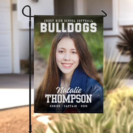 Most Valuable Player Photo Garden Flag