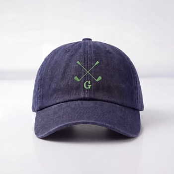 Golf Lover's Embroidered Hat 