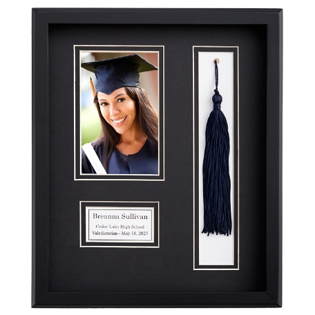 Graduation Tassel Frame - Black Mat
