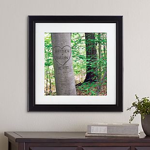Summer Love Tree Square Framed Print