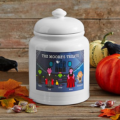 Spooky Family Treat Jar