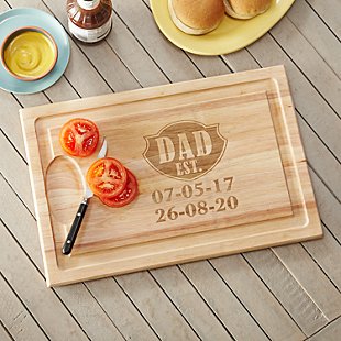 Dad Established Maple Wooden Chopping Board