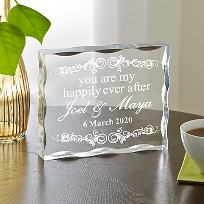 You Are My Happily Ever After Acrylic Block