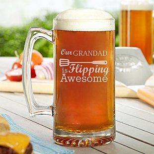 Flipping Awesome Oversized Pint Glass