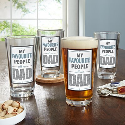My Favourite People Pint Glass