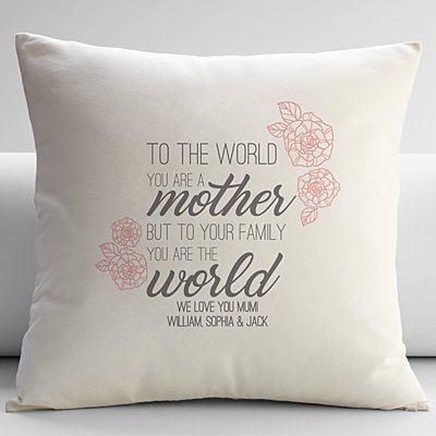 You Are the World Cushion