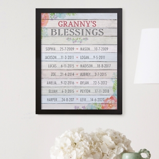 Her Blessings Canvas