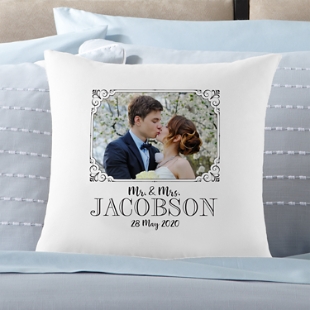 Our Special Day Photo Sofa Cushion