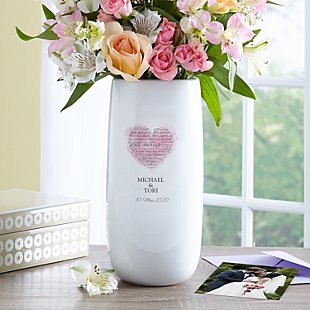 Wedding Vows Vase