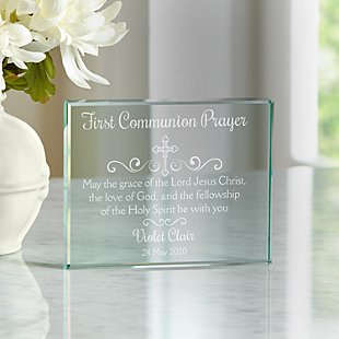 Sacrament Prayer Glass Block